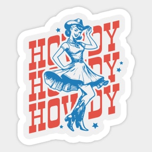 Long Live Howdy Rodeo Western Country Southern Cowgirls Sticker